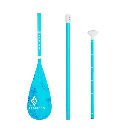 Κουπί ALLSTYLE ALUMINUM PADDLE 3-SEC TC-P110 (AQUATONE)